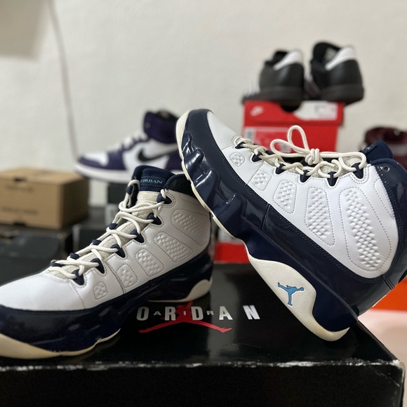 Jordan 9 Retro Pearl Blue - Picture 6 of 9
